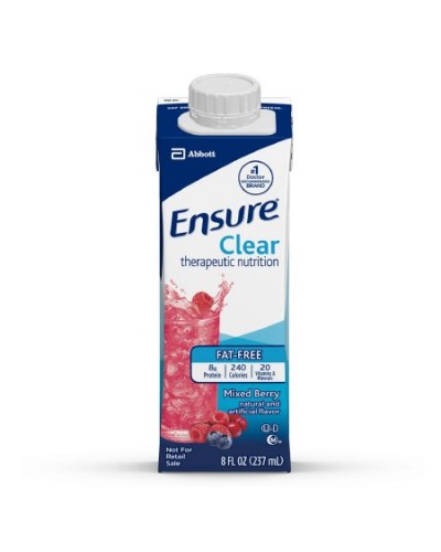 Oral Supplement Ensure® Mixed Berry Flavor Ready to Use 8 oz. Container Carton 24/cs