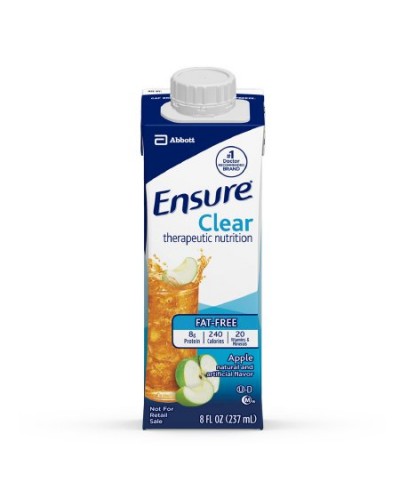 Oral Supplement Ensure® Apple Flavor Ready to Use 8 oz. Container Carton 24/cs