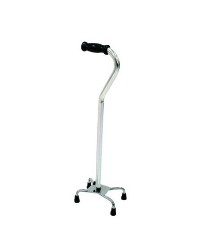 Small Base Quad Cane drive™ Aluminum 30 to 39 Inch Height Chrome