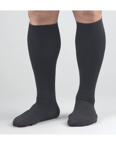 ACTIVA® MENS DRESS FIRM 20-30 KNEE BLACK LG