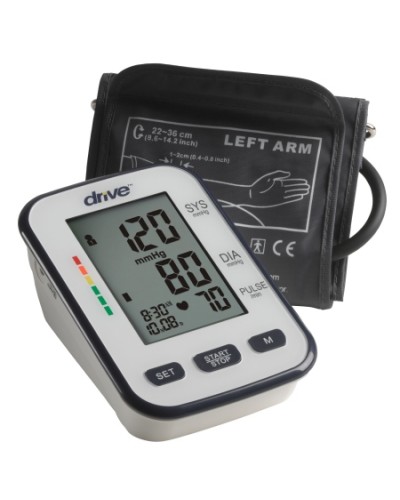 Digital Blood Pressure Monitoring Unit Drive™ 1 - Tube Automatic Inflation Adult Medium Cuff